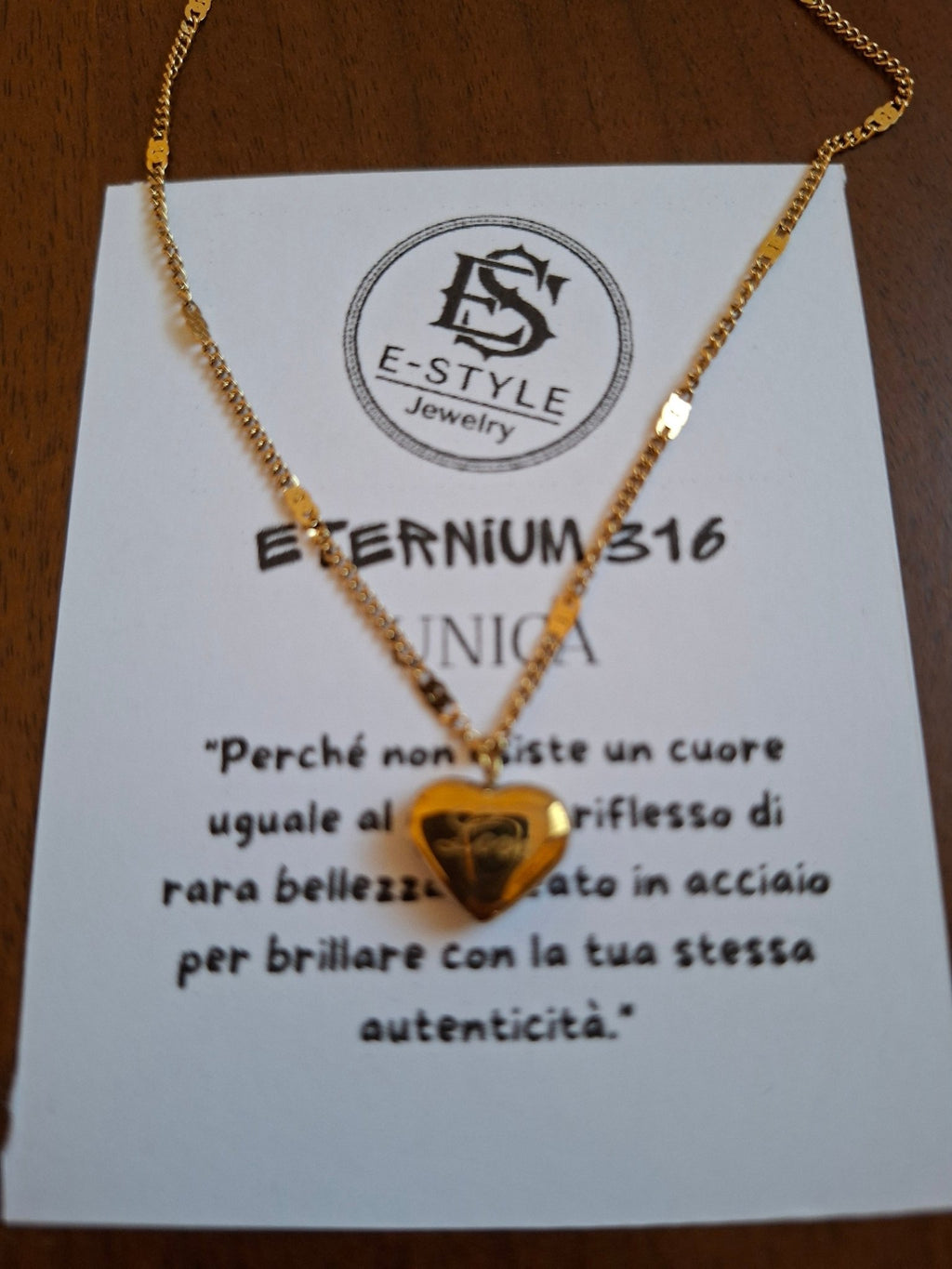 Collier Eternium 316 pièce unique