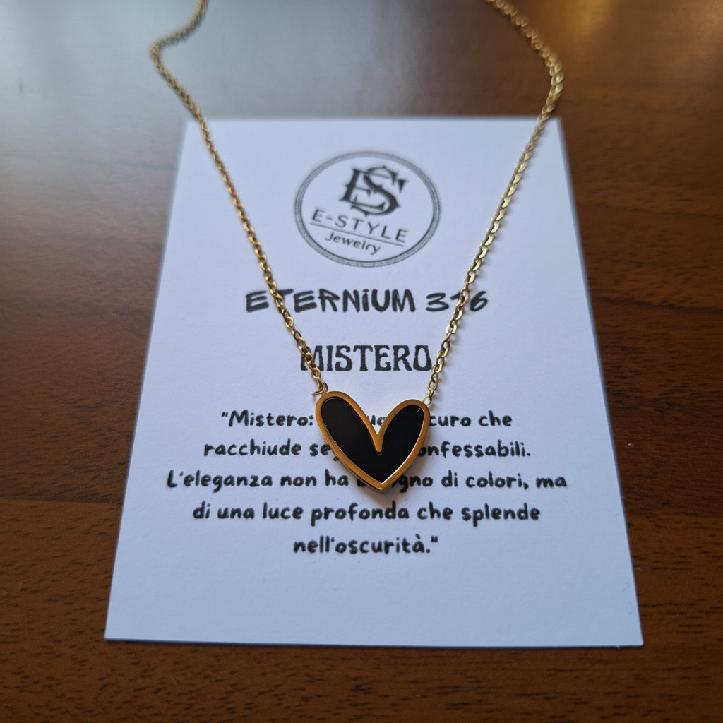 Collana Mistero in acciaio inossidabile 316 L