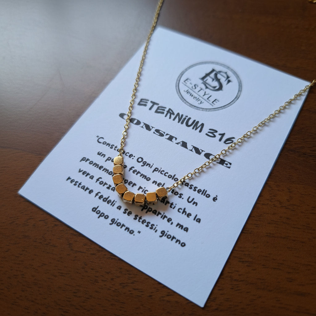 Collana Constance in acciaio inossidabile 316 L