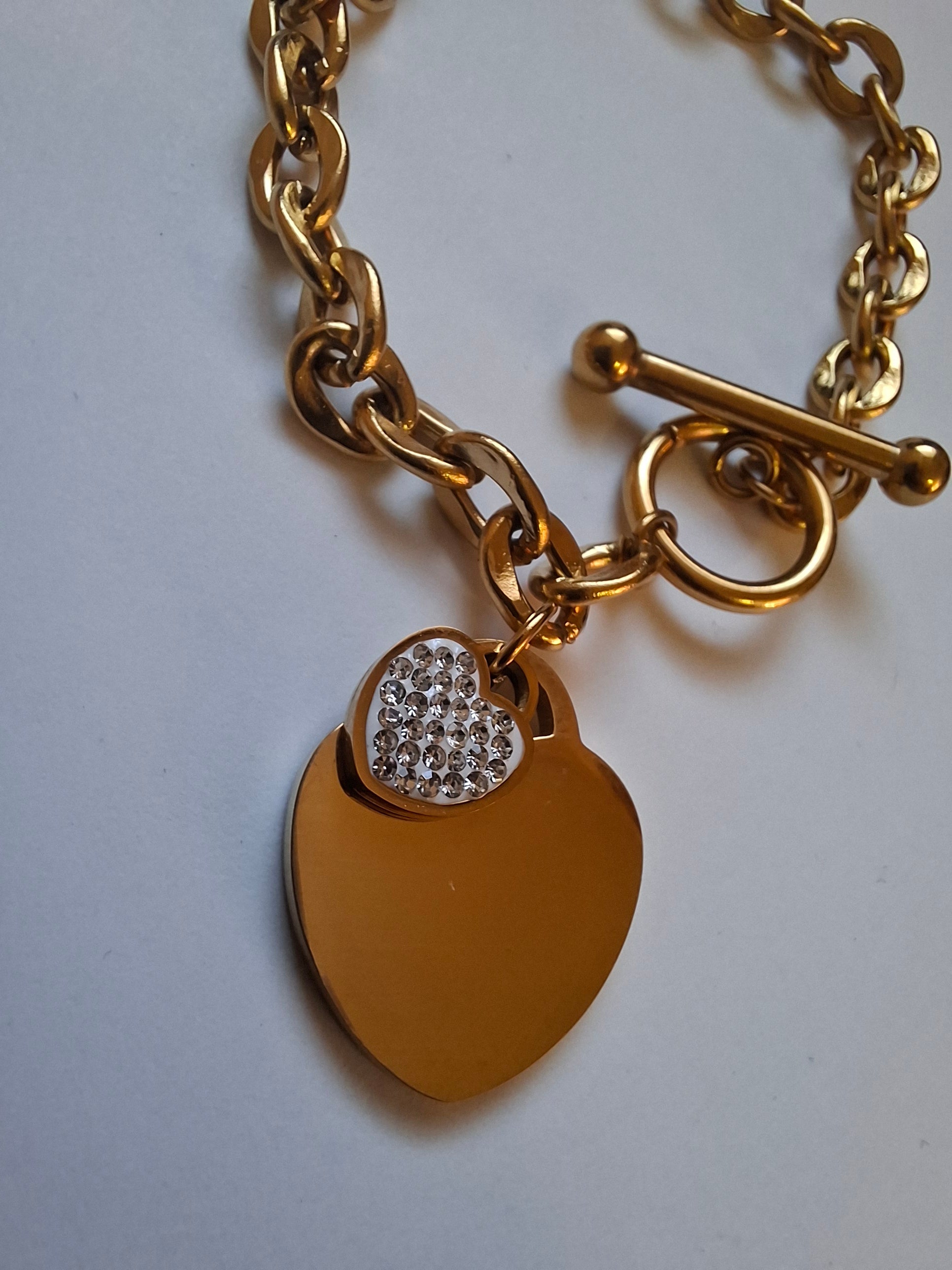 Bracciale Donna Catena ALMA - Acciaio Inossidabile 316L Placcato Oro 18K - Estyle Jewelry