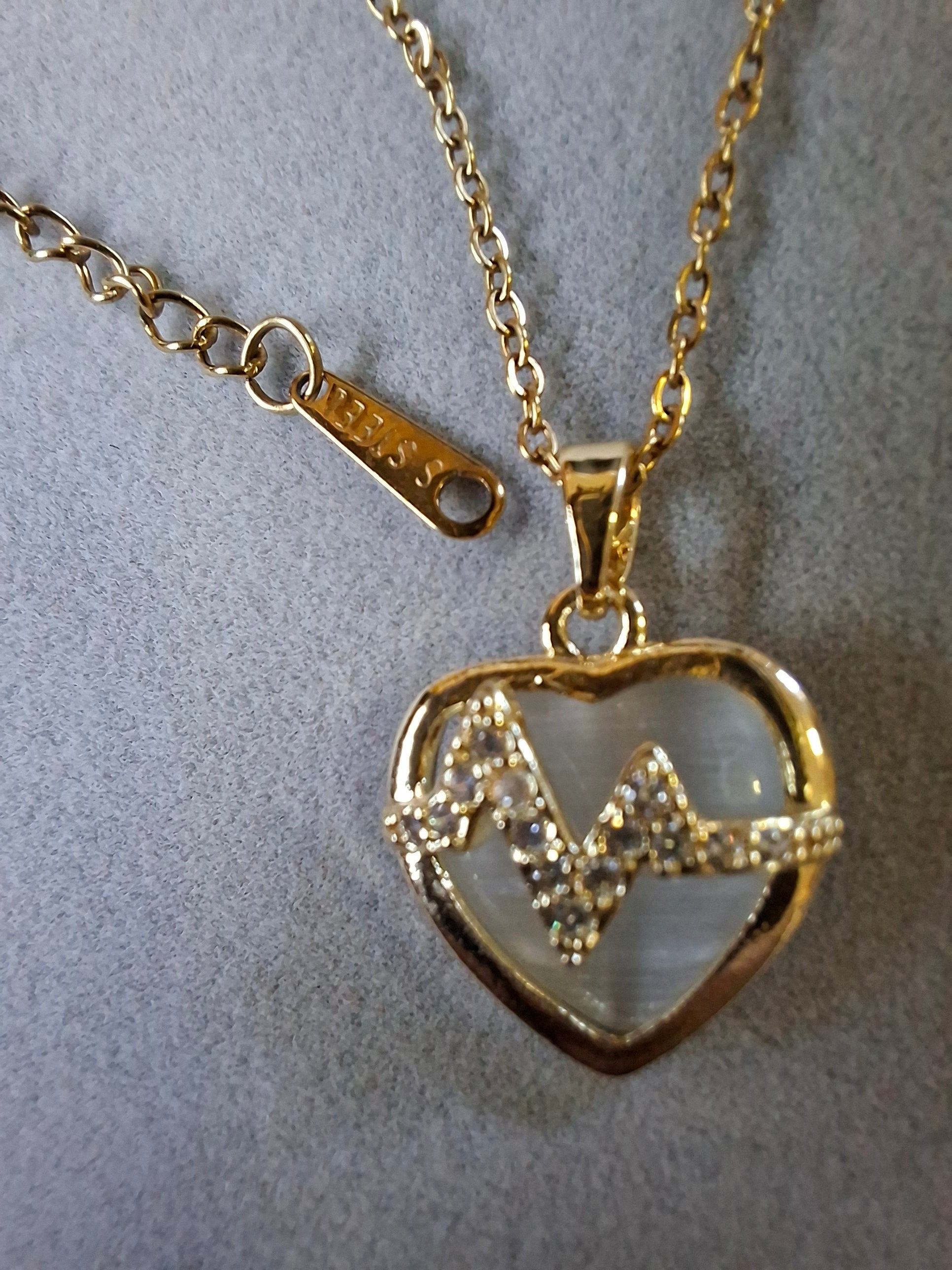 Collana KORE – Acciaio 316L e Oro 18K