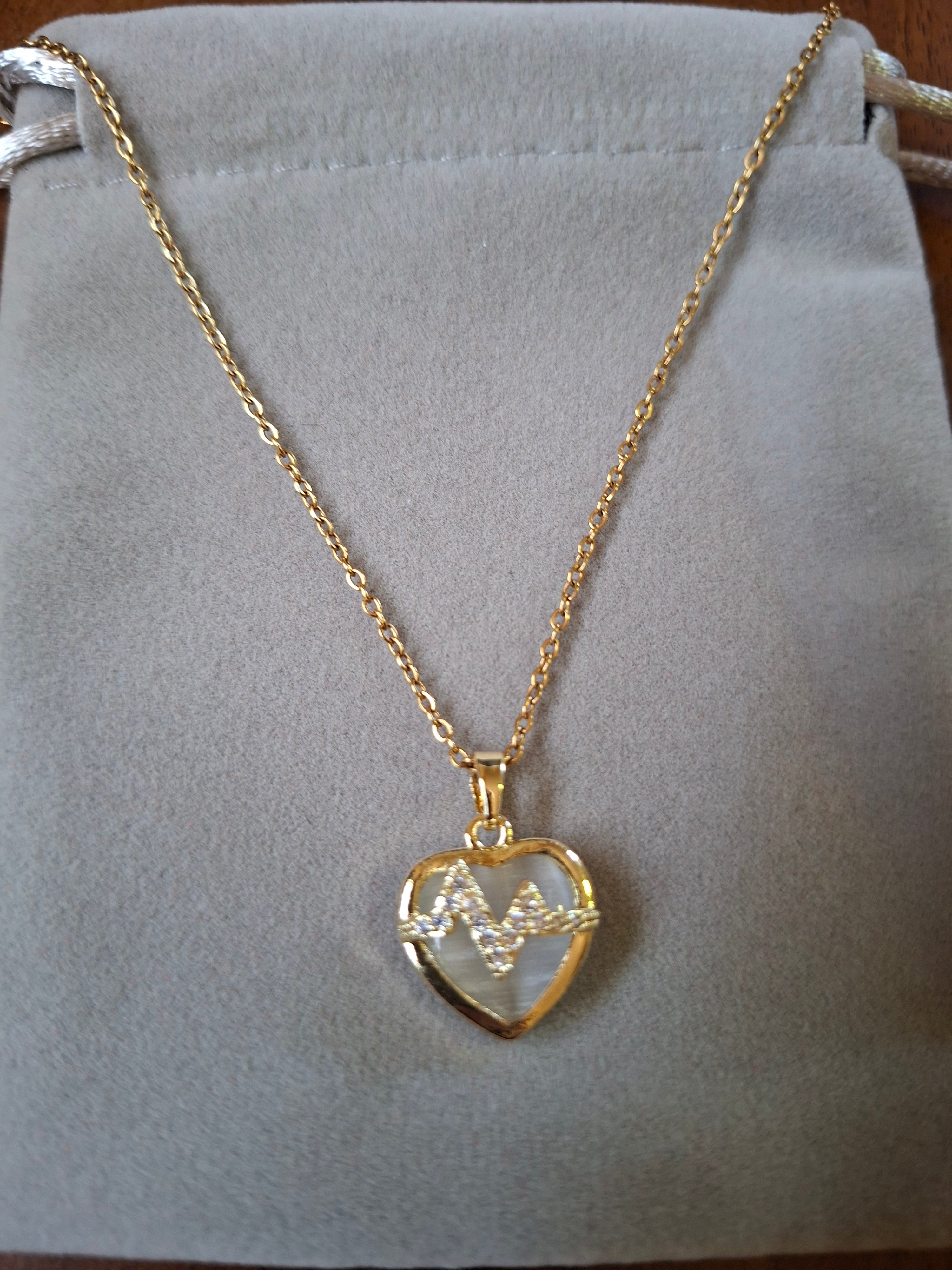 Collana KORE – Acciaio 316L e Oro 18K